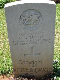 Dar Es Salaam War Cemetery - Taylor, Hugh Glyn